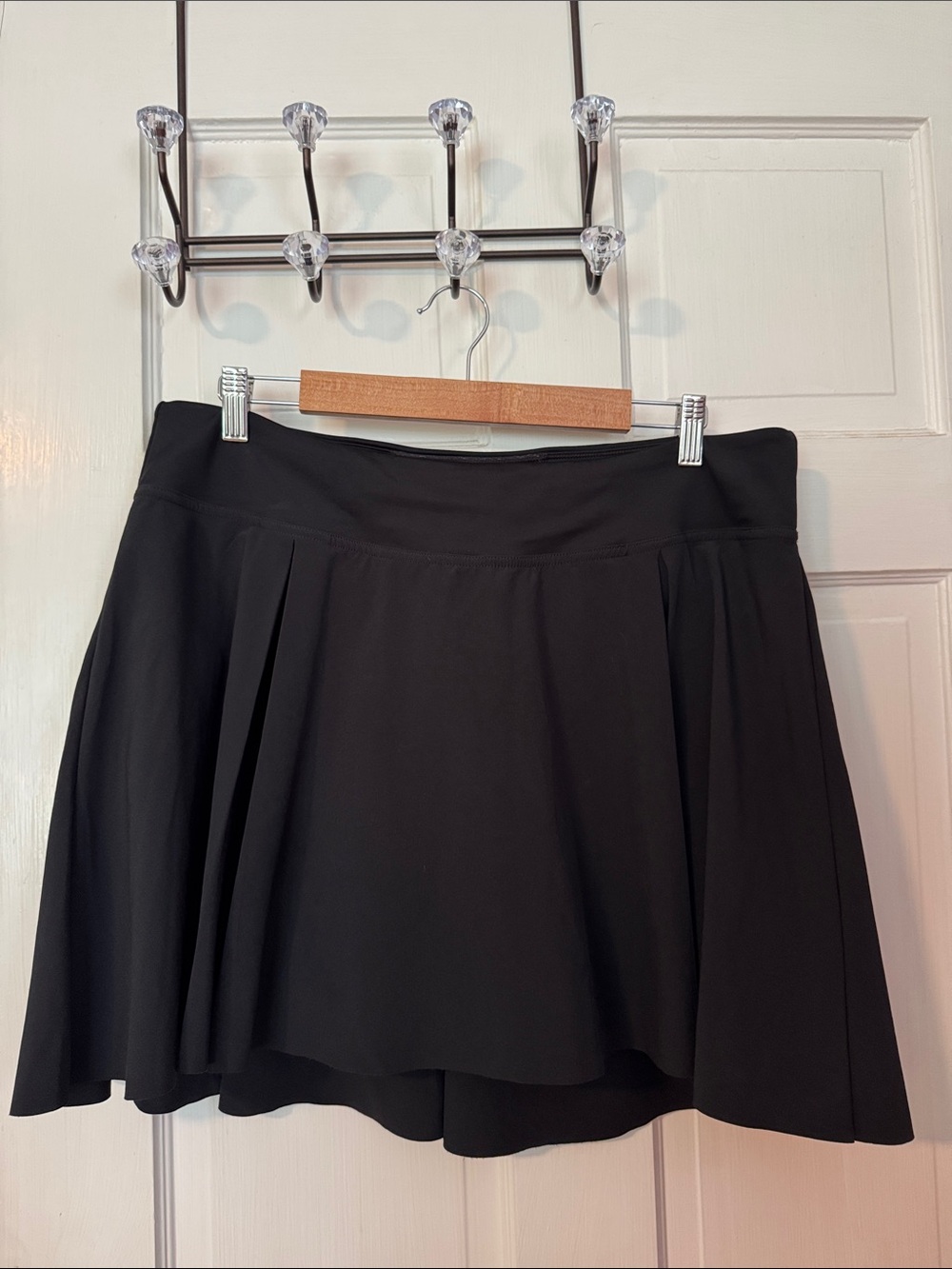 Nike Women's Black Pleated Mini Skort Tennis Preppy Size 1X